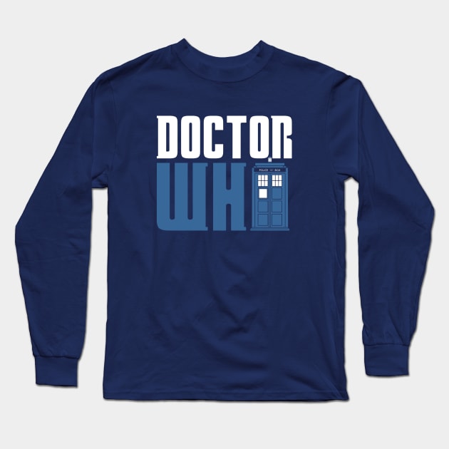 Who Tardis Long Sleeve T-Shirt by TrulyMadlyGeekly